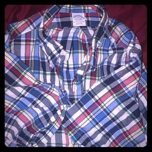 Authentic Checkered Short Sleeve Button Down